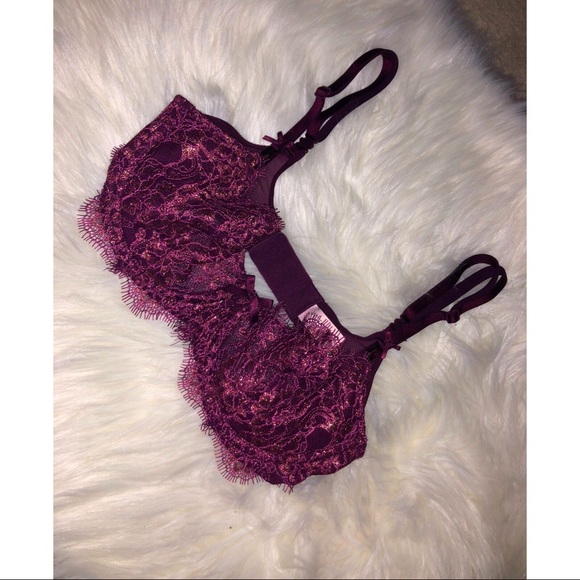 Victoria's Secret Other - ✨PURPLE LACE DREAM ANGELS WICKED BRA✨